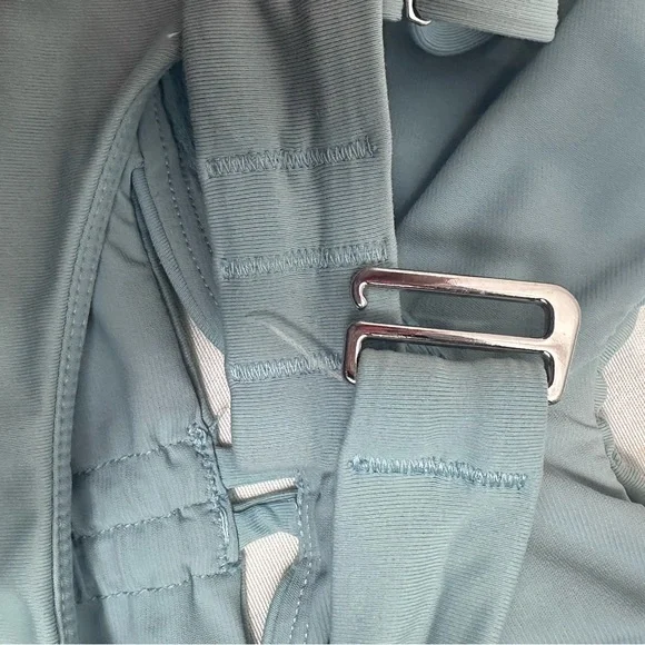 Athleta blue swimsuit top size 34 B/C - Picture 9 of 12